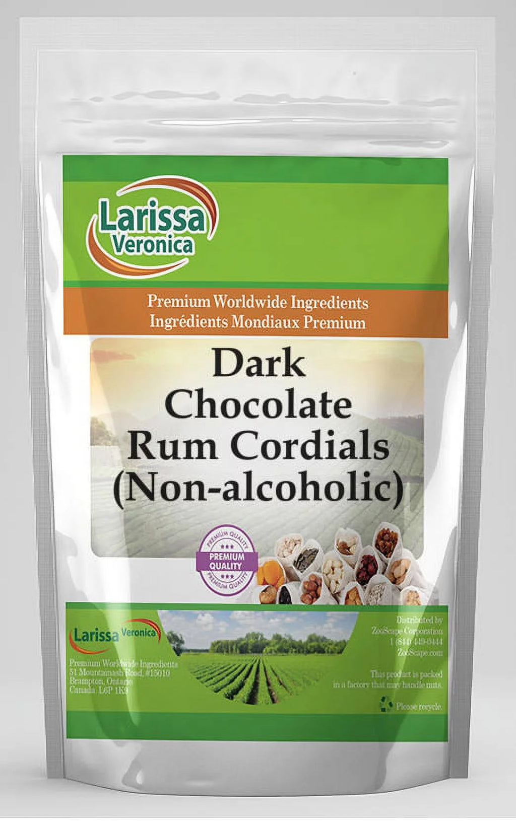 Dark Chocolate Rum Cordials 8 oz 3-Pack X548393