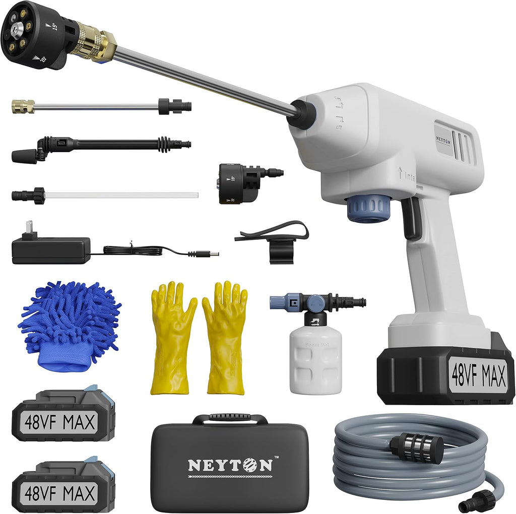 48V Cordless Pressure Washer with 2 x 48V Batteries W273097