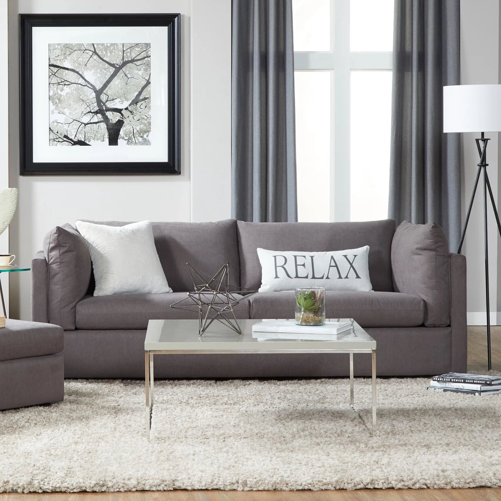 Carbon Gray 3-Piece Sofa and Cuddler Chair Set U673818