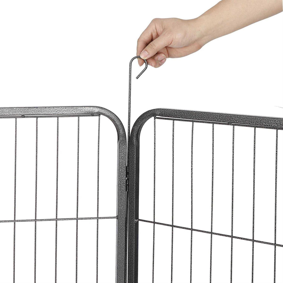 32 inch 16 Panel Foldable Metal Pet Playpen M354579
