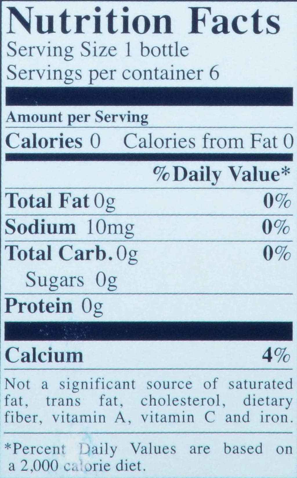 Sparkling Natural Mineral Water, 8.45 fl oz. Glass Bottle, 24 Count C266