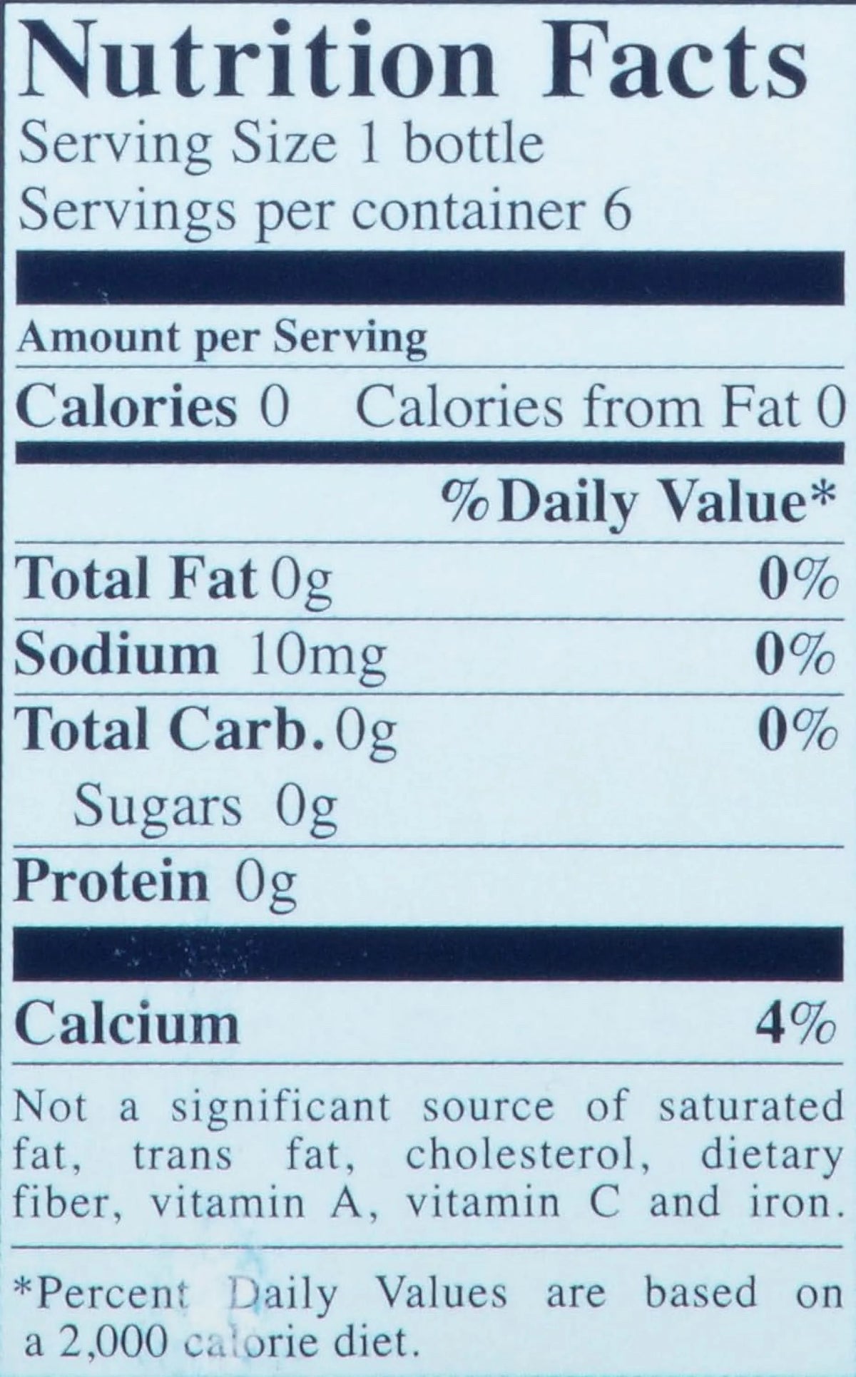 Sparkling Natural Mineral Water, 8.45 fl oz. Glass Bottle, 24 Count C266