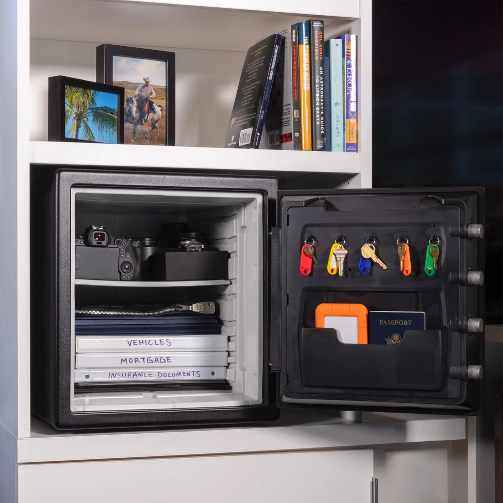 Fire-Resistant Waterproof Safe with Dial Combination Lock, 1.23 cu. ft. E1498