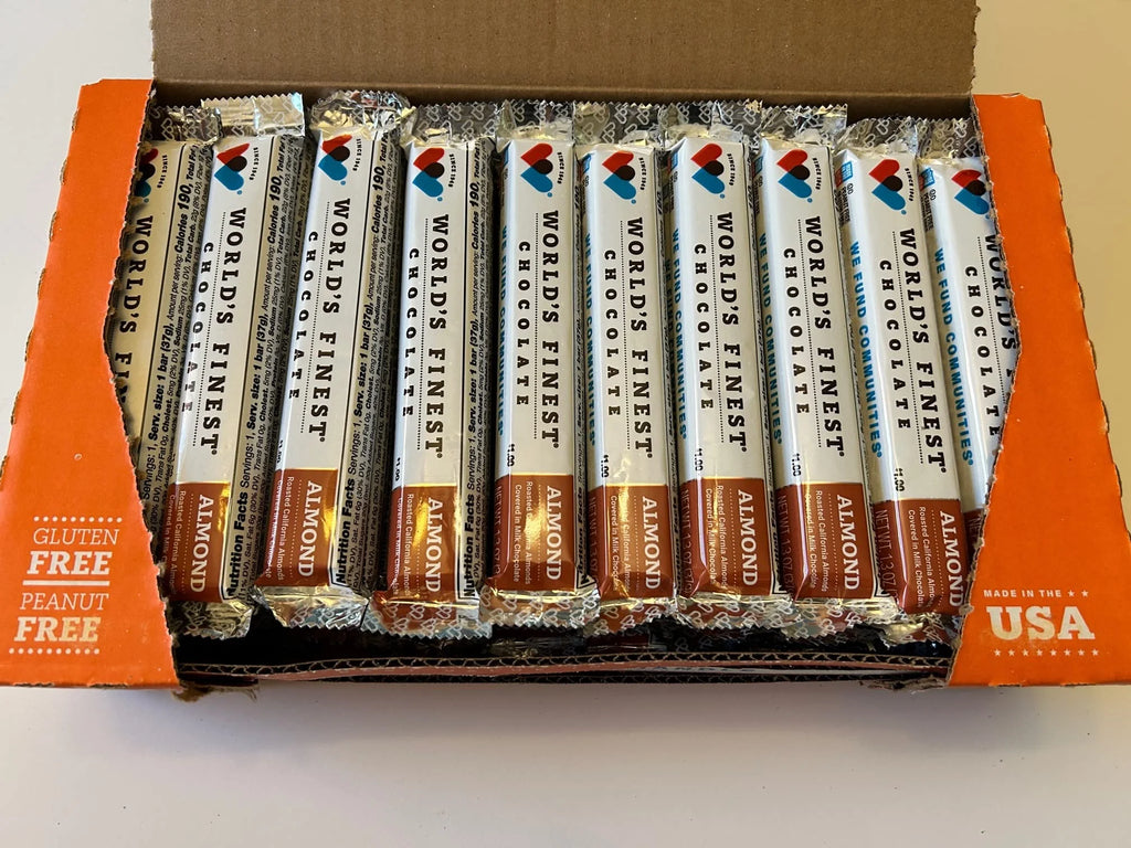 Milk Chocolate with Almonds Bars S1066