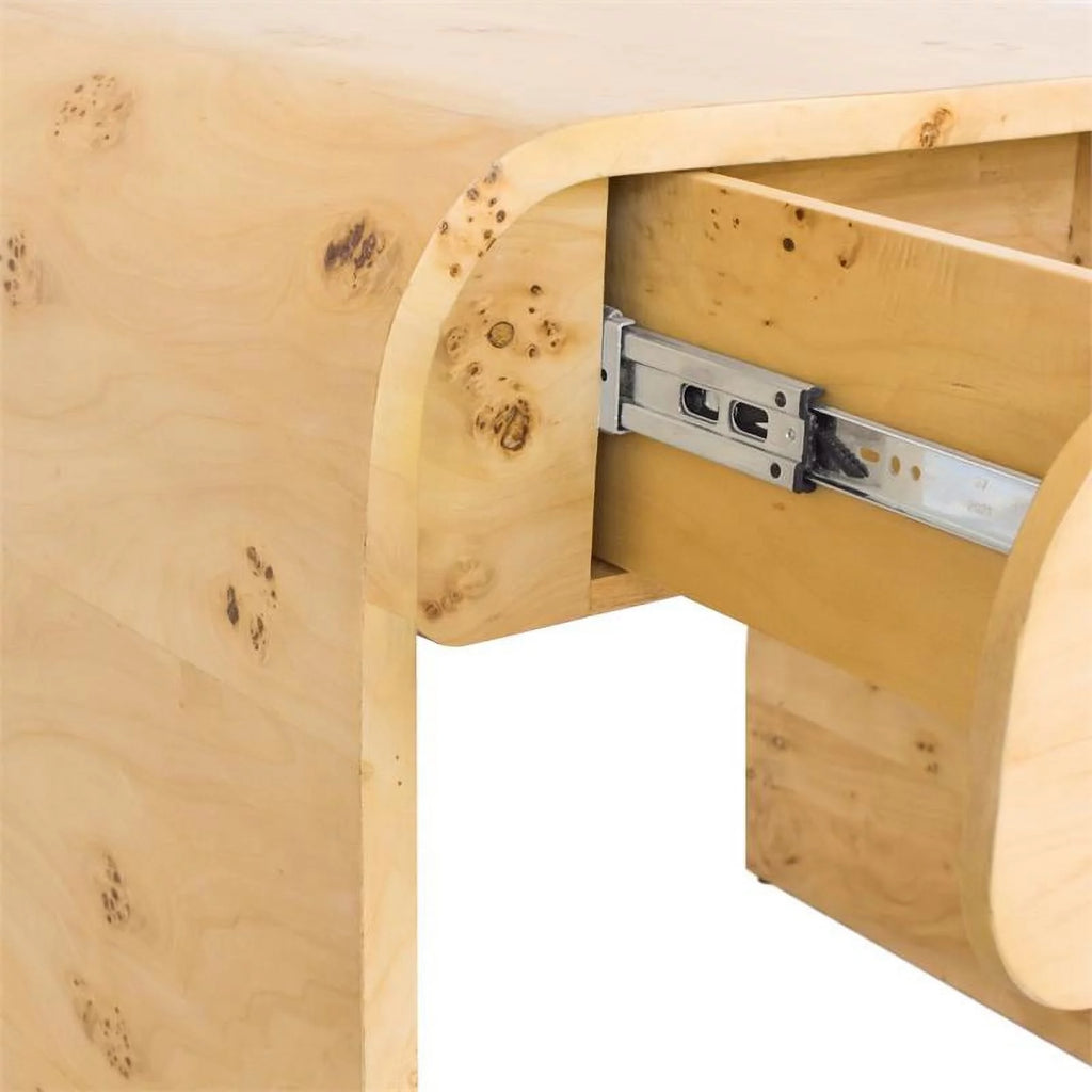 Burl Wood Night Stand J6187