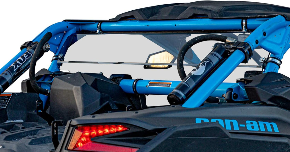 1/4" Thick Dark Tint Polycarbonate Windshield P812
