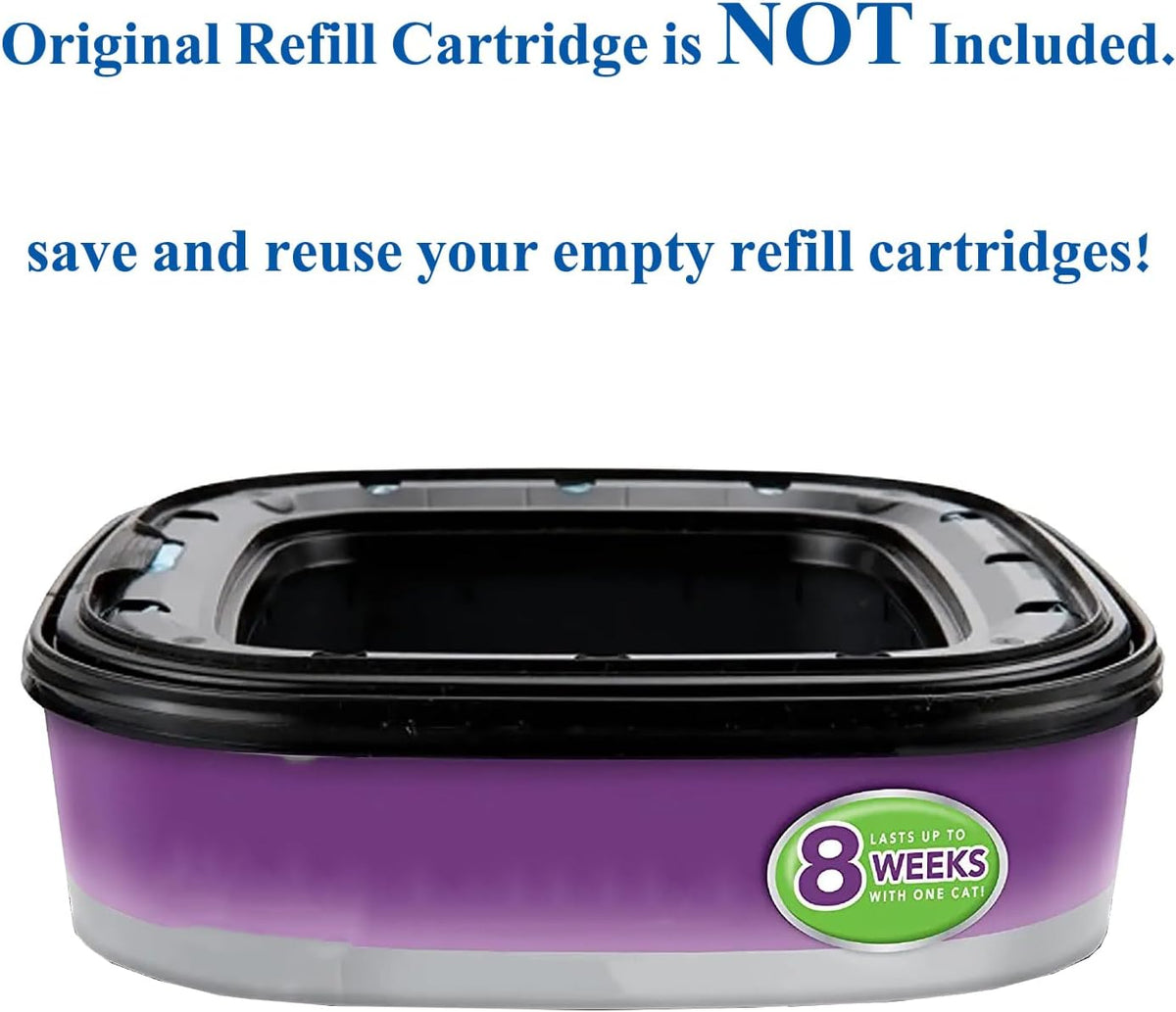 8 Pack Cat Litter Refills Bag W7690