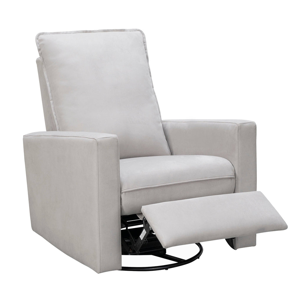 Charcoal Swivel Glider Power Recliner P411161