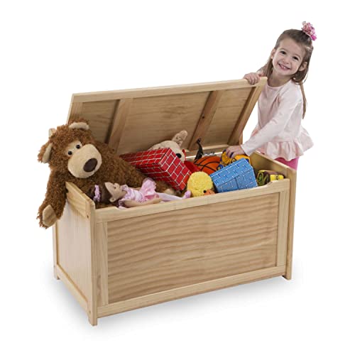 White Wooden Toy Chest L81520