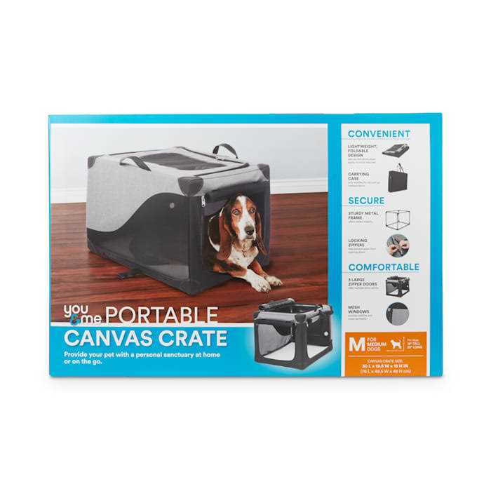 Canvas Dog Crate H37946
