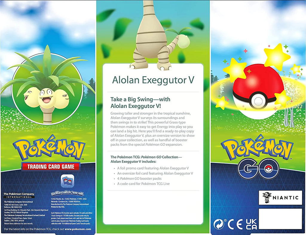 Pokemon GO TCG Trading Card Game Box A96226