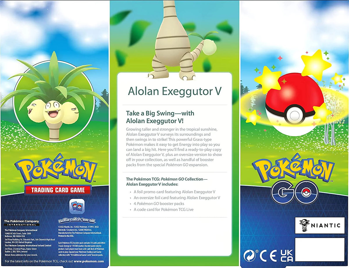 Pokemon GO TCG Trading Card Game Box A96226