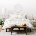 Boho Diagonal Arrows Neutral Duvet Cover J577047