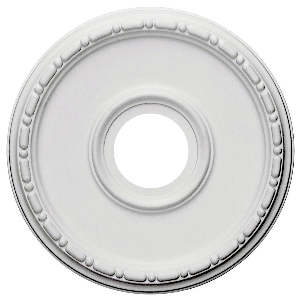 Jet Black Hand-Painted Ceiling Medallion L205