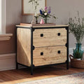 Beige 2-Drawer Lateral Filing Cabinet V59828