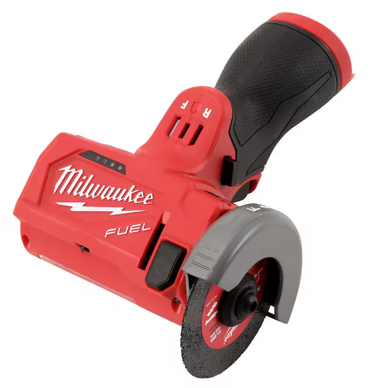 12V Lithium-Ion Brushless Cordless Cut Off Saw Kit with Reciprocating Saw J828