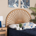 King Size Natural Brown Rattan Headboard L856838