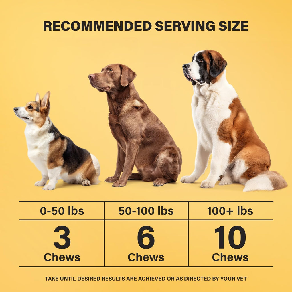 90 Soft Chews Chicken Flavor Dog Allergy Chews with Omega 3 Fish Oil G41193