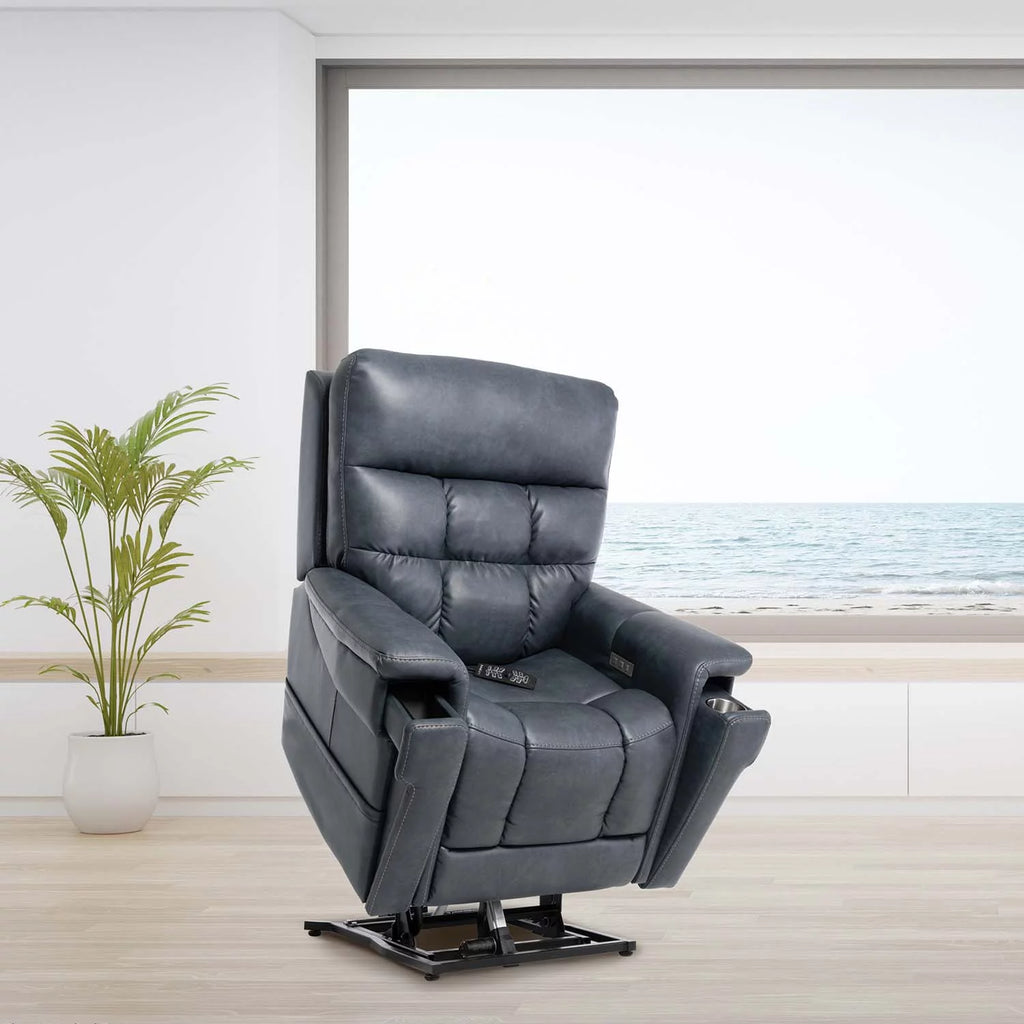 Slate Large Power Lift Recliner P73898