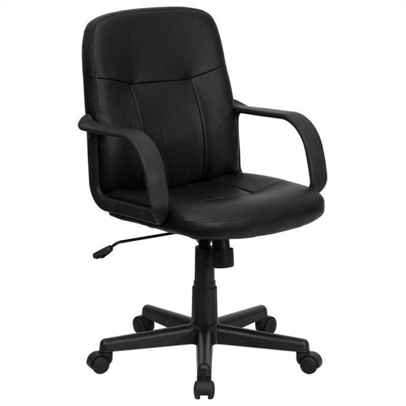 Black Vinyl Executive Office Chair K6752
