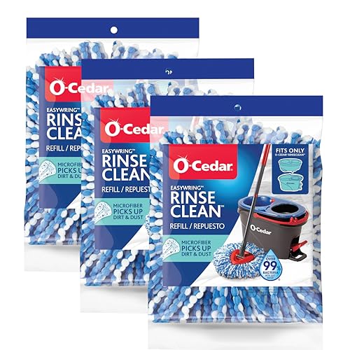 Microfiber Spin Mop Refill, Pack of 3 B884