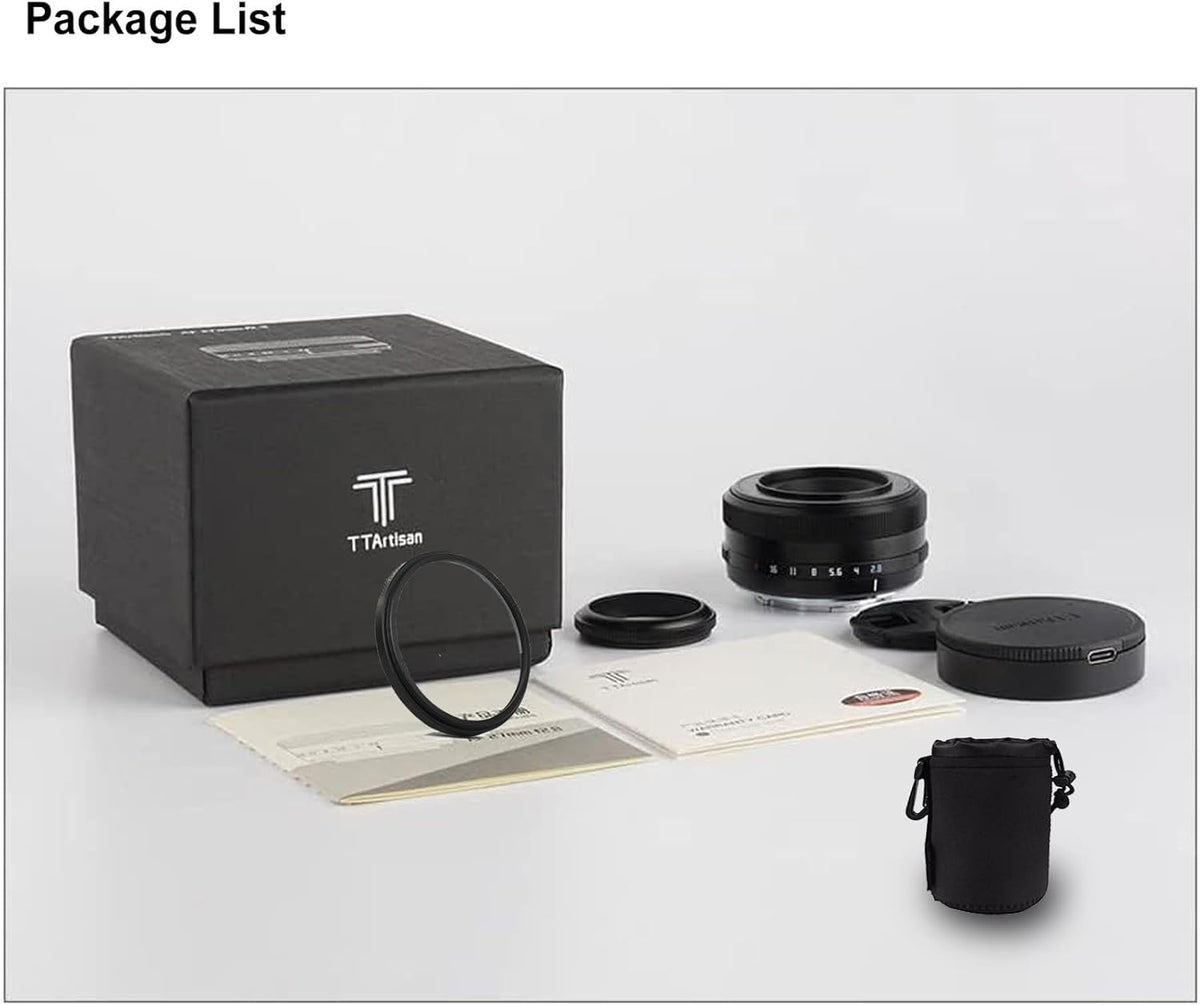 Black 27mm F2.8 APS-C Auto Focus Lens D24916