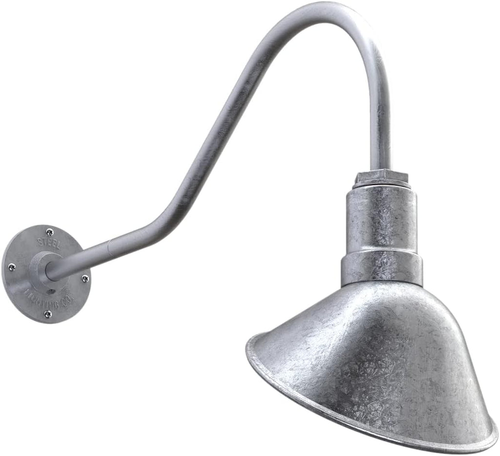 9 inch Dome 11 inch Straight Arm Sign Light F261