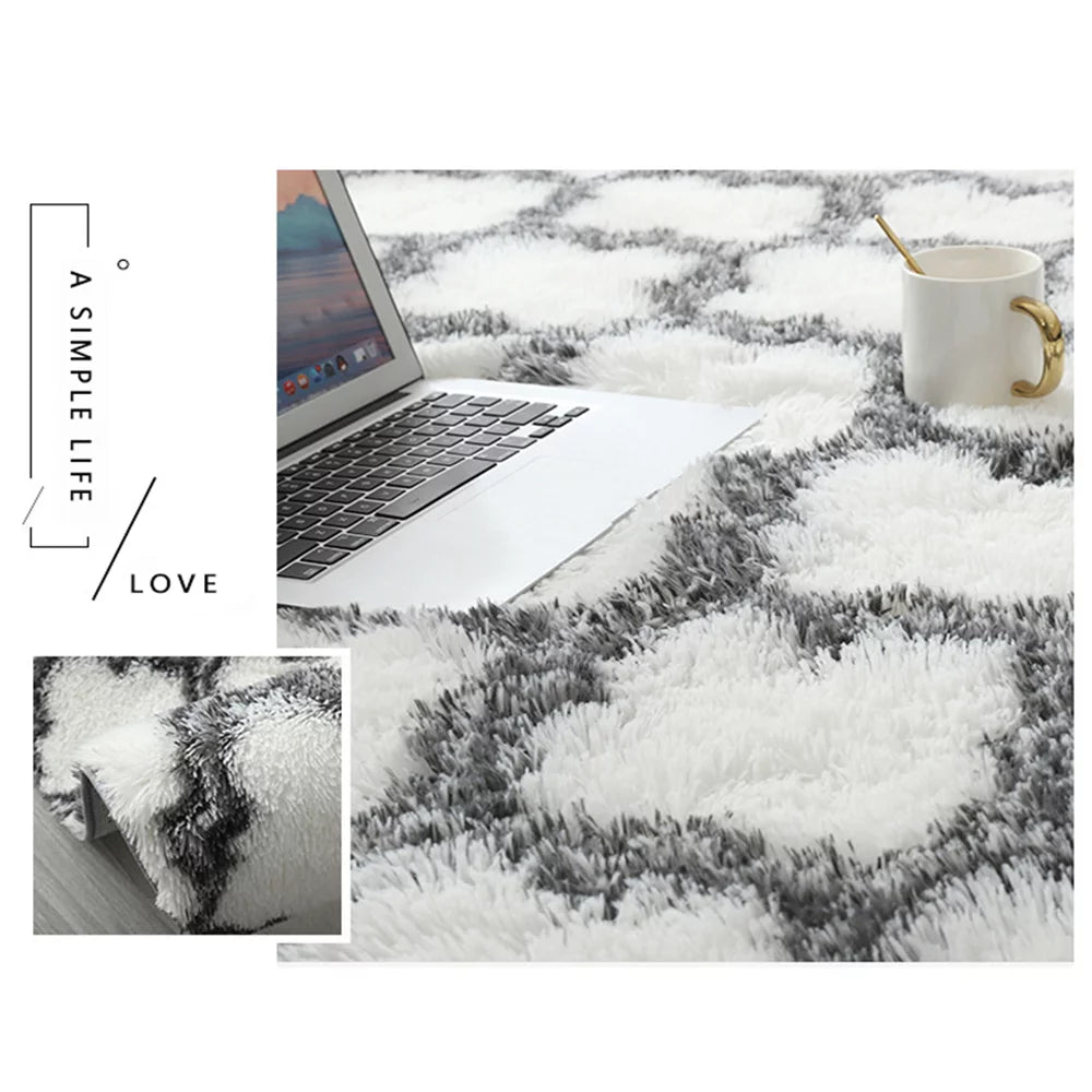 Soft Velvet Area Rug E77797