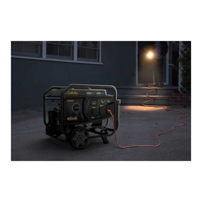 Portable Generator with CO Shield S30701