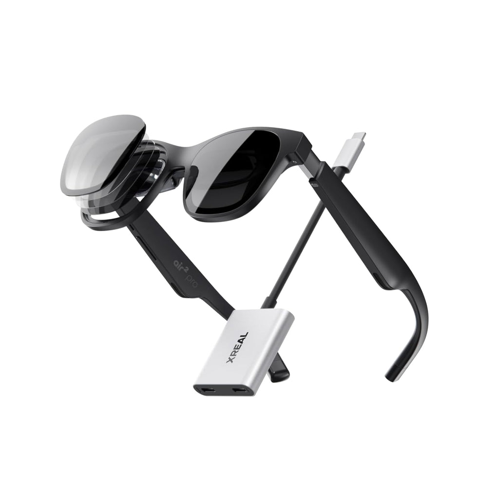AR Glasses with Hub, 3-level Electrochromic Dimming V933