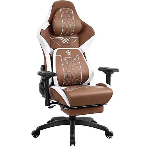 Big and Tall Black Pu Leather Gaming Chair with Footrest Z605