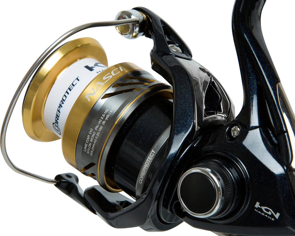 Shimano Fishing NASCI C3000HGFB Spinning Reel Y39460