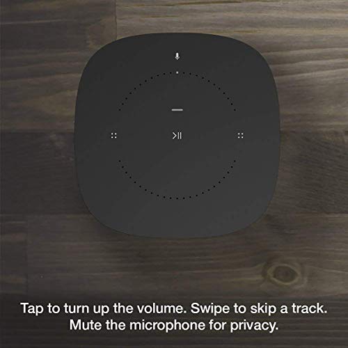 Voice Controlled Smart Speaker 2-Pack Black Q8531