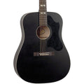 Black Dreadnought Acoustic Guitar U85331