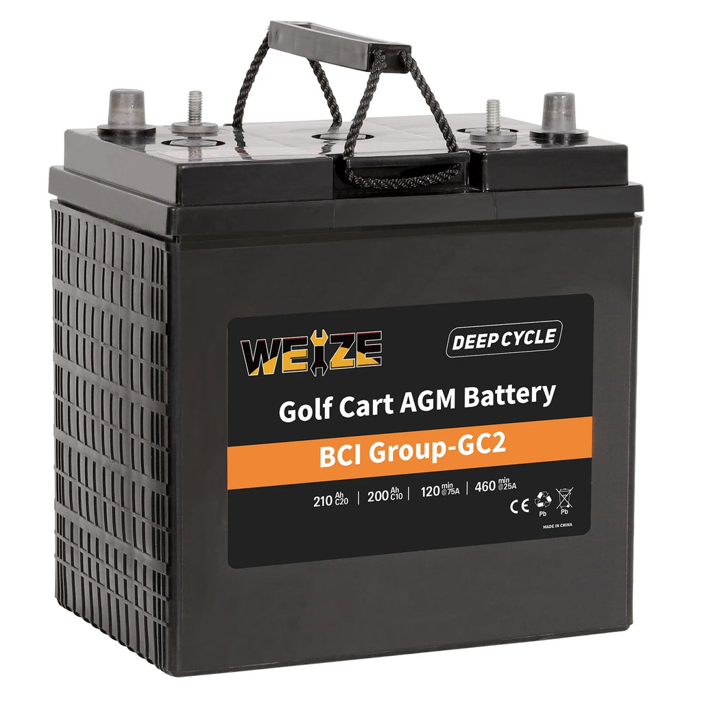 6V 210ah Deep Cycle AGM Battery Q2942
