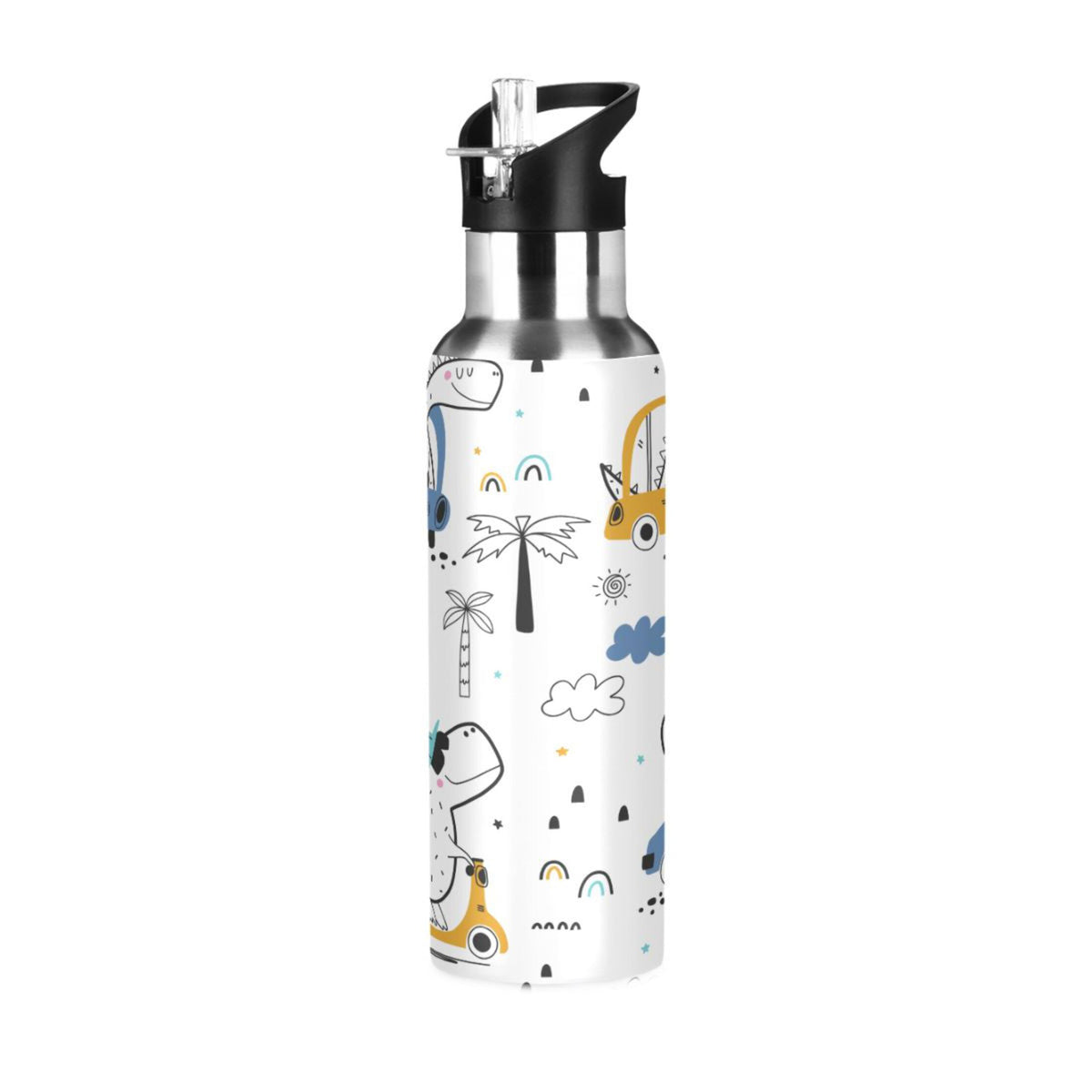 Stainless Steel Insulated Water Bottle with Straw Lid O232