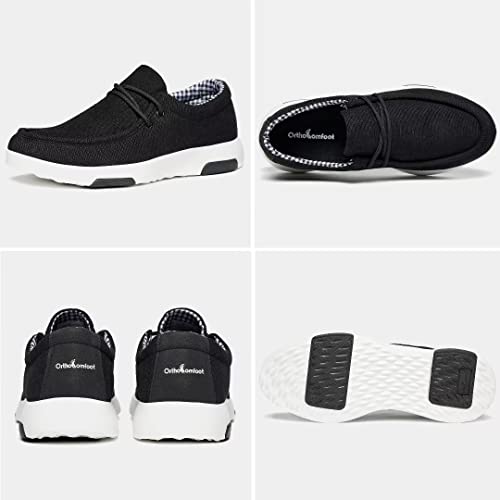Mens Orthopedic Slip On Shoes Y145376
