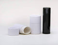 White Kraft Paperboard Lip Balm Tubes X100 P282573