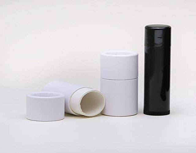 White Kraft Paperboard Lip Balm Tubes X100 P282573