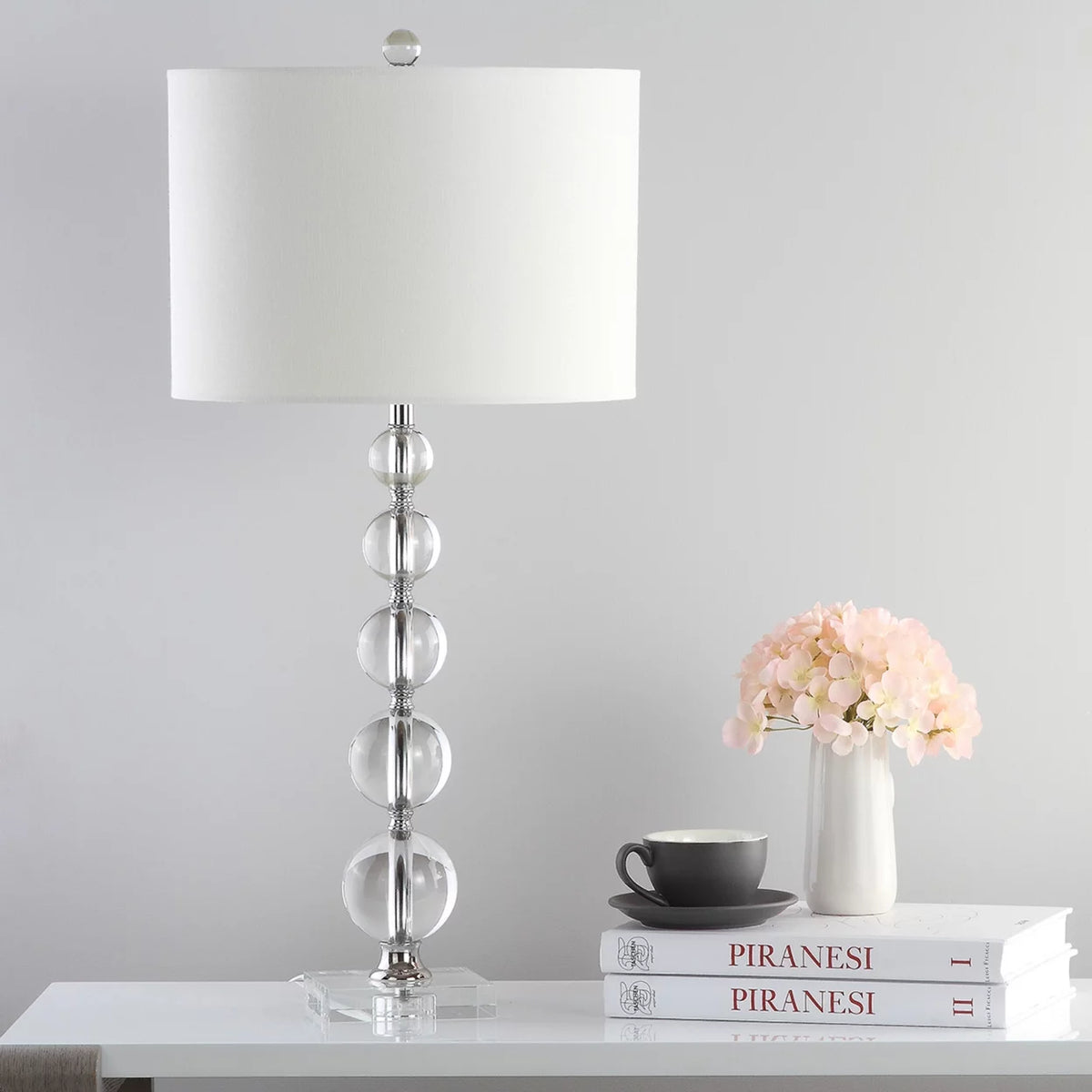Clear Set of 2 Table Lamp Y596611