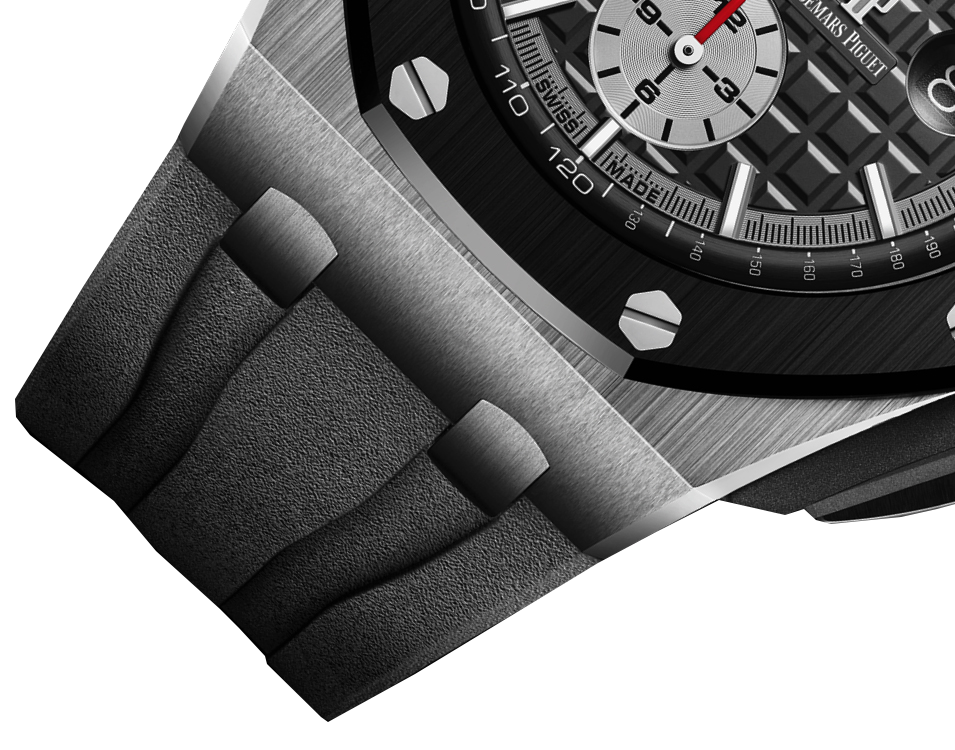 Black Dial Chronograph 44mm R558730