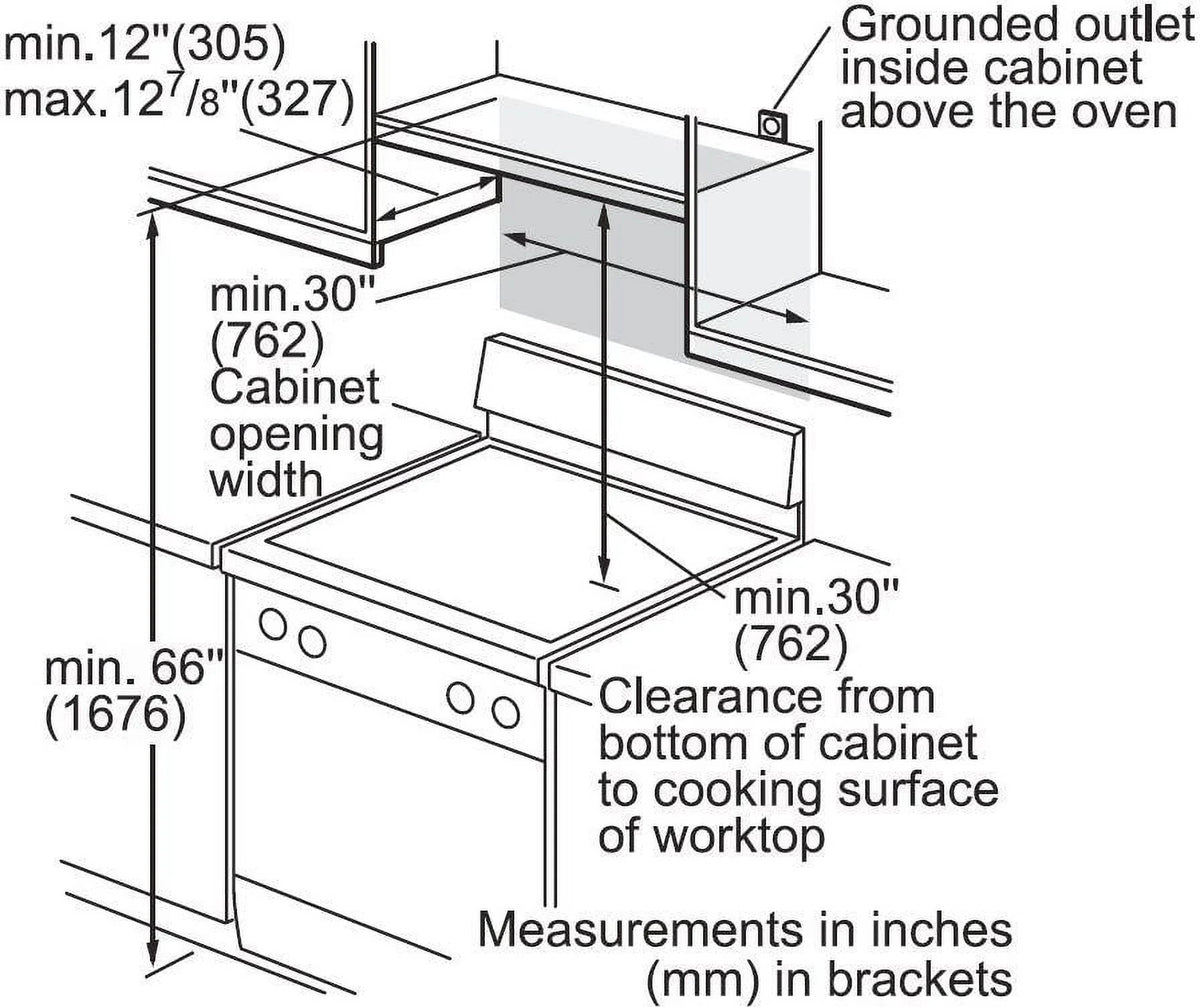 Stainless Steel Over The Range Microwave C740