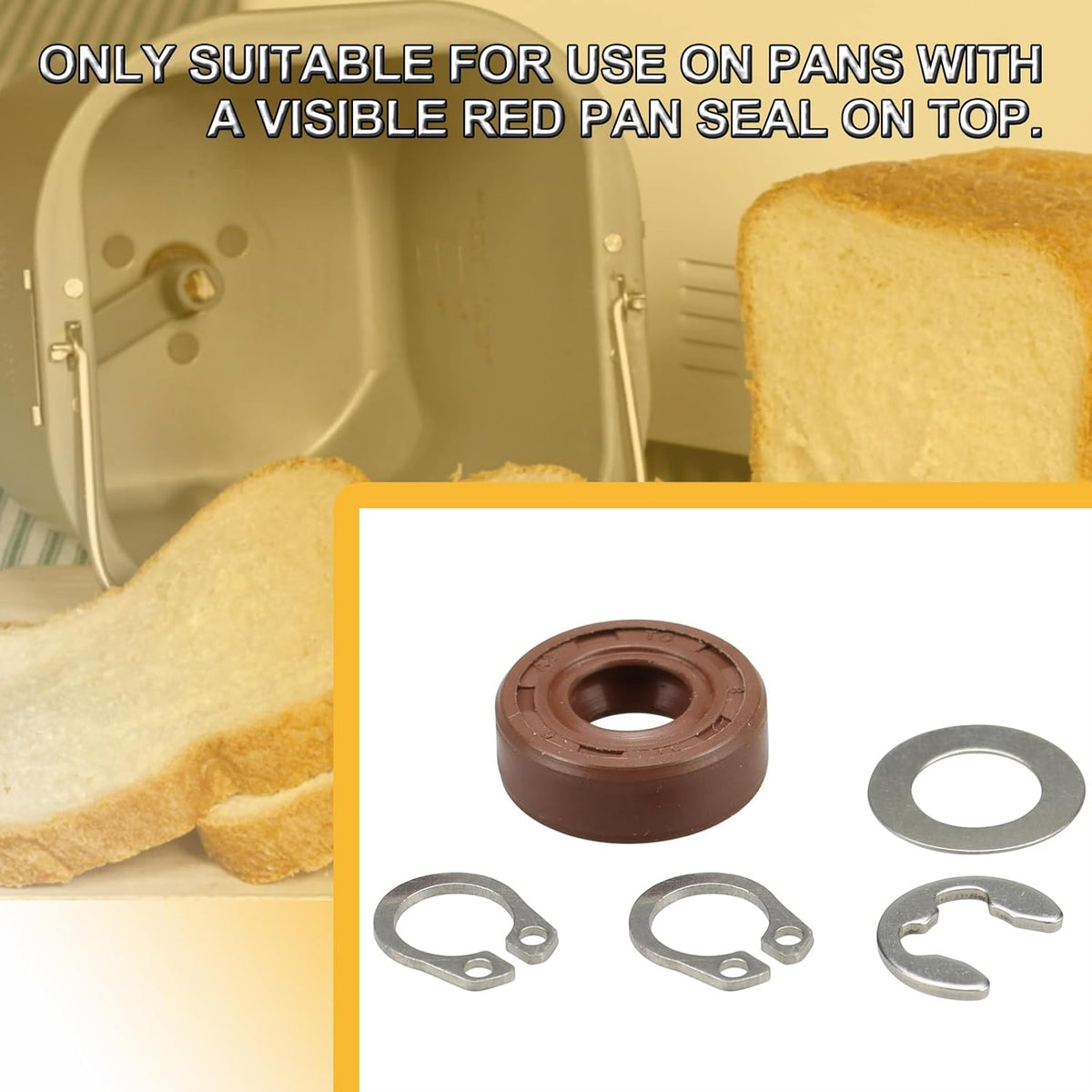 Pan Seal Kit for Bread Maker Y48675