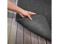 Charcoal Black 3' x 25' Skid-Resistant Carpet Runner A897