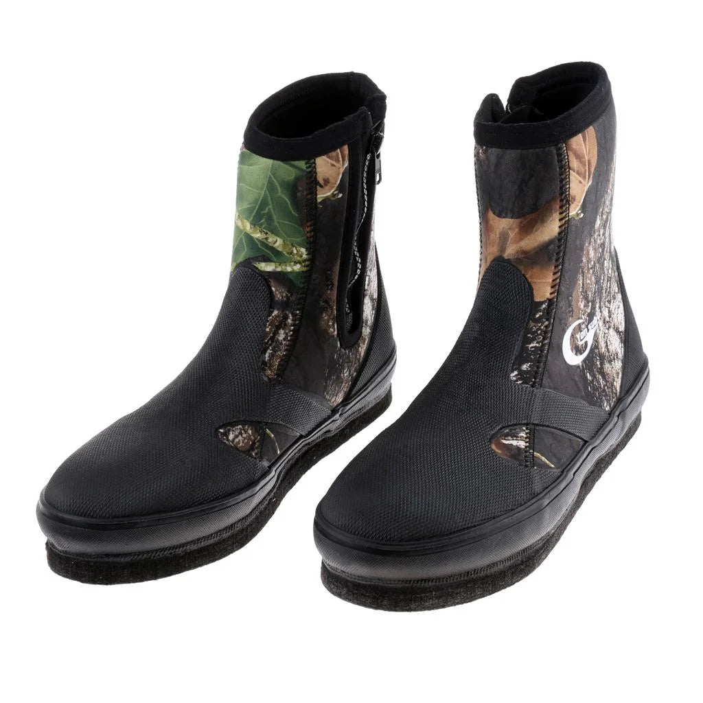 Anti-Skid Spikes Sole Fishing Boots Waders, 3 Sizes 10 K509