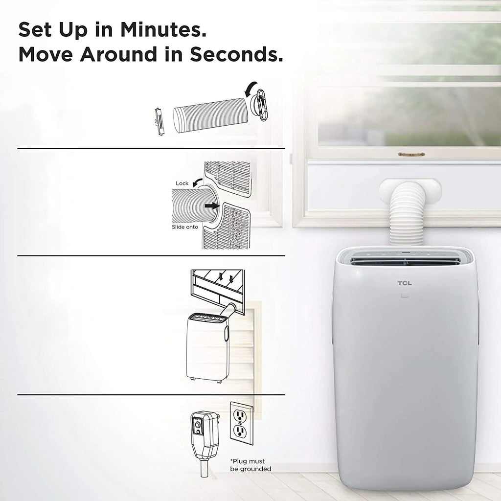 14,000 BTU Portable Air Conditioner and Heater F3881