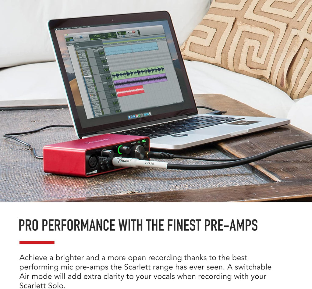 Rode PSA1 & Focusrite Scarlett Solo 3rd Gen USB Audio Interface X804