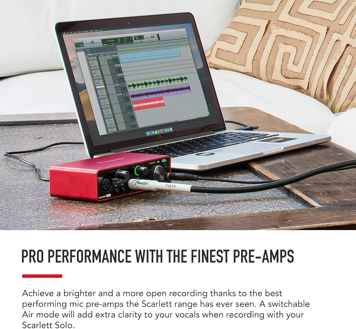 Rode PSA1 & Focusrite Scarlett Solo 3rd Gen USB Audio Interface X804
