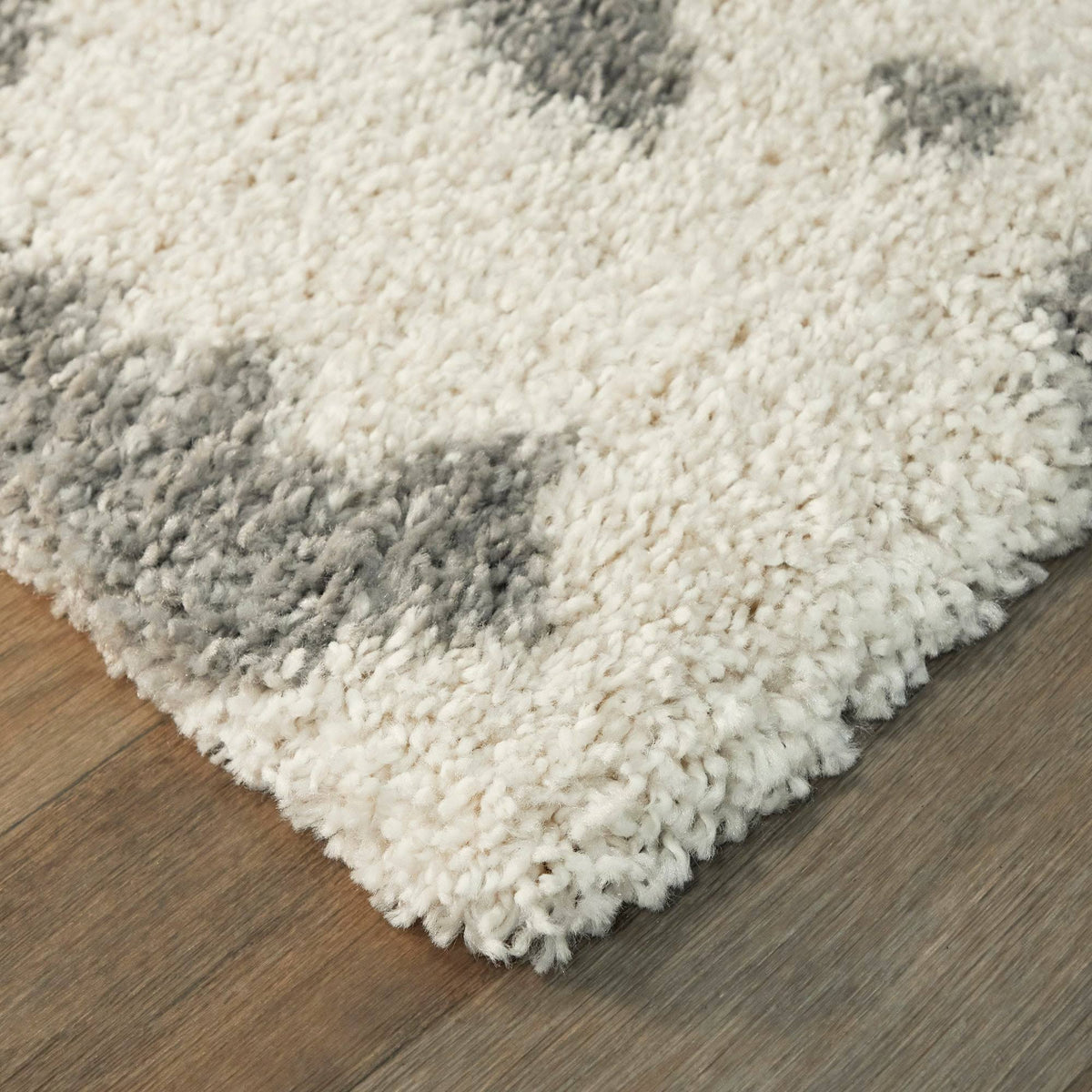 Teal Blue 5 ft. x 7 ft. Shag Area Rug I2666