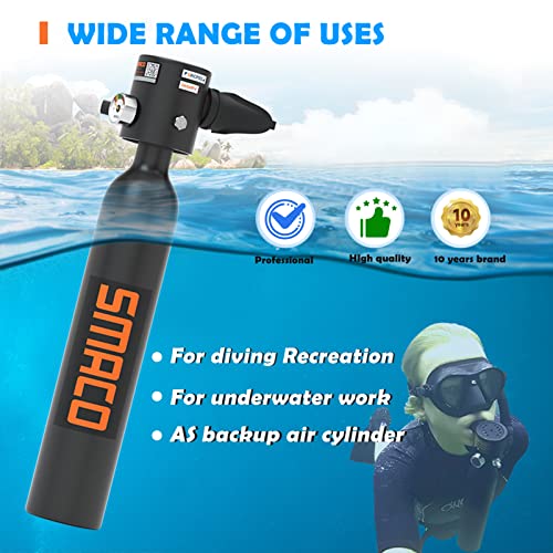 Double Scuba Tank with 0.5L Capacity T66993